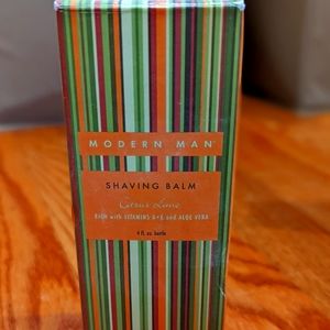 Modern man shaving balm